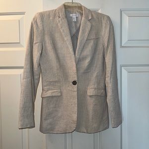 Kenar Linen Blend Blazer
